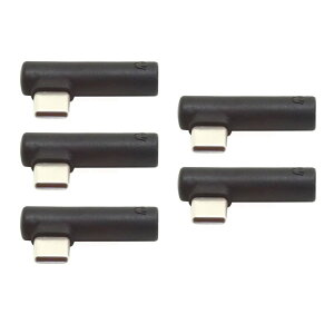 �y���������zNFHK 5��/�Z�b�g Type-C - 3.5mm �C���z���A�_�v�^�[ 90�x�p�x�^�C�v USB-C 3.1 �I�X - AUX �I�[�f�B�I���X