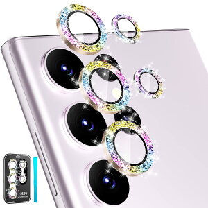 �y���������zCloudValley [3+2] Samsung Galaxy S23 Ultra �p �J���� �����Y�ی�t�B���� �u�����O�����Y�J�o�[ HD �����K���X 9H�d�x ���h�~ �J�����t�B���� �h�o �ϏՌ� �ȒP�\�t Galaxy S23 Ultra 6.8" 2023�Ή�