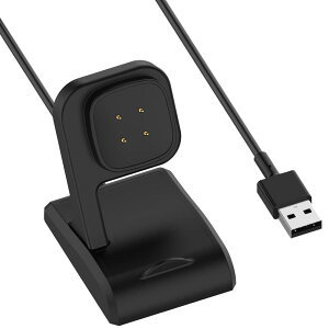 �y���������zMiimall�Ή�Fitbit versa4/Versa3/Sense2/Sense �[�d�X�^���h �[�d�P�[�u�� Fitbit Sense�`���[�W���[ USB �y�ʕ֗� �}���[�d ���萫 ���s�p ���ϋv Fitbit Versa3 Fitbit versa4 �Ή��[�d��