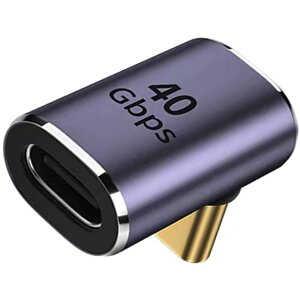 �y���������zUSB Type C �ϊ� �A�_�v�^�[ L�^ 40Gbps (1�Z�b�g, �� L�^)Suptopwxm 90 �x�I�X ���XUSB4.0 �����[�d PD�[�d�����f�[�^�]�� 100W/5A& 8K@60Hz�f���o�̓^�C�v USB C Type C �����R�l�N�^ Thunderbolt 3�AMa