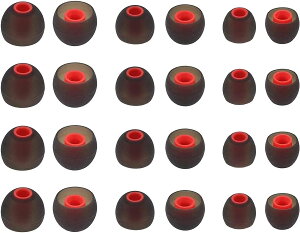 �y���������zA-Pcas �C���[�s�[�X �C���[�`�b�v ���a�_�C����3.8mm�`4.5mm�J�i���^�C���z�� �����p JBL�J�i���^�C���z���p So-ny�J�i���^�C���z���p 1000xm4�p1000xm3�p wi-c310�p 24��12�y�AS/M/L Black-Red24