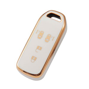 �y���������z[YANMW] N-BOX�L�[�P�[�X�K���z���_ N-BOX�L�[�J�o�[ N-ONE N-WGN N-���S��NBOX�J�X�^�� N-VAN JF1 JF2 JF3 JF4 �X�}�[�g�L�[�P�[�X�L�[�z���_�[ 4�{�^�� (�z���C�g)