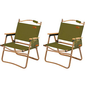 �y���������zDesertFox �A�E�g�h�A �`�F�A �L�����v �`�F�A �y�� 2�Z�b�g �܂肽���� �֎q L�T�C�Y 78X54×51cm �ω׏d 150kg �R���p�N�g �g�ѕ֗� �L�����v�֎q DY001 (�݂ǂ�)