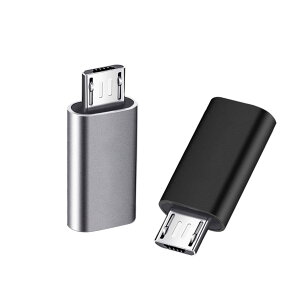 �y���������zYFFSFDC �}�C�N��USB�ϊ��A�_�v�^�[ �^�C�vC Micro USB �ϊ��A�_�v�^ 2���� Type C ���X to Micro USB �I�X �ϊ��R�l�N�^ �[�d�ƃf�[�^�]�� Galaxy�ANexus�AXperia�AHUAWEI��Micro USB�ݔ��Ή� �i�u