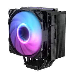 �y���������zupHere CPU�N�[���[�T�C�h�t���[�^ LGA1700�Ή� �����\ ARGB PWM�t�@���̗p AURA Sync���� 5V 3PIN ARGB/Auto RGB �q�b�g�p�C�v6�{ AM4�Ή� �����yC6C�z