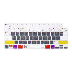 �y���������zMOSISO �L�[�{�[�h�J�o�[ MacBook Air 13.6�C���` M2 A2681 2022�Ή� MacBook Pro 14/16�C���` M1 Pro/Max A2442/A2485 2022 2021�Ή� �ی�V���R���X�L�� Mac OS X�V���[�g�J�b�g �z���C�g