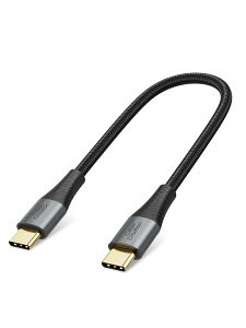 �y���������z�Z��USB C to USB C�P�[�u��, CableCreation Type C�����[�dUSB C�P�[�u��0.25M Steam Deck�Ή� ��d�V�[���h�ґg�݁AGalaxy S22 Ultra S22 S21 S20 Note 20, MacBook, iPad Mini 6, iPad Pro 2020�ASteam Deck���ɓK�p
