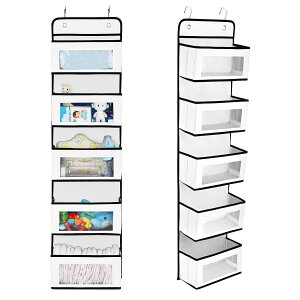 �y���������zHASONA �E�H�[���|�P�b�g �h�A�|�� �Ǌ|�� ���[�|�P�b�g 5�i �������t�� ��� ��e�� �s�D�z ���ނ�/�^�I��/������/��������/�G���Ȃǂ̎��[�ɍœK �t�b�N2�t�� (�z���C�g)