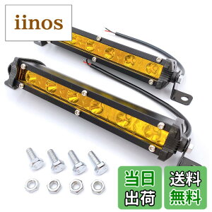 �y���������zMeliore LED ���C�g�o�[ ���[�N���C�g 18w 12V 24V �h�� ��Ɠ� �ނ� �A�E�g�h�A �t�H�O �����v �I�t���[�h SUV �o�C�N �����N�� �W���j�[ 2�� �Z�b�g �C�G���[ ���F