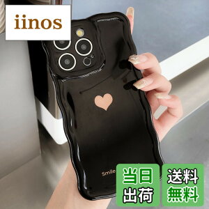 �y���������zQLTYPRI iPhone 15 Pro Max �p �P�[�X TPU�J�o�[ �E�F�[�u ������� �؍� ���� �n�[�g�� ���^ �y�� �ϏՌ� �X�}�z�P�[�X ���C�����X�[�d�Ή� �X�g���b�v�z�[���t�� iPhone15ProMax �P�[�X 