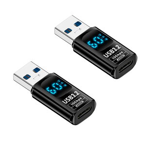 �y���������zPopolier USB-C to USB-A�ϊ��A�_�v�^ (2�Z�b�g) �o�̓X�N���[���\�� 36W�}���[�d 10Gbps�������f�[�^�]�� USB 3.2 Gen 2 USB C �ϊ��A�_�v�^�[ �^�C�vC �ϊ��R�l�N�^ Type-C �ϊ��A�_�v�^ �X�}