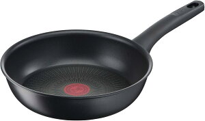 �y���������z�e�B�t�@�[�� �t���C�p�� 24cm IH �K�X�ΑΉ� PFOA�Ȃǂ̗L�Q�����s�g�p ���т���ɂ��������� �uIH�n�[�h�`�^�j�E���E�A�����~�e�b�h �t���C�p���v �u���b�N G26504