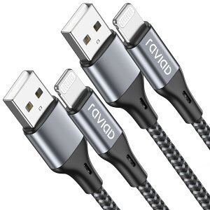 �y���������ziPhone �[�d�P�[�u�� ���C�g�j���O�P�[�u�� 3M 2�{�Z�b�g�yMFi�F�؁zLightning�P�[�u�� RAVIAD �A�C�t�H���[�d�P�[�u�� �}���[�d iphone �[�d�R�[�h iphone�P�[�u�� �f���h�~ �����ϋv iPhone