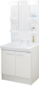 �y���������zLIXIL(���N�V��) INAX ���ʉ��ϑ� �Z�b�g V1�V���[�Y �V���O�����o�[�����V�����[���� ���^�C�v ����n�d�l �z���C�g �Ԍ�750mm V1N1-755SYN/VP1H & 1�ʋ� LED ������~�߃R�[�g MD7X3-751YFJU