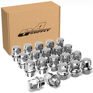 �y���������zGAsupply �w�g���^�x�����^�C�v �ԗp�z�C�[���i�b�g M12 x P1.5 ���ʍ� 21HEX ����37mm �X�`�[���� �V���[�g ���[�V���O�i�b�g 20�Z�b�g �N���[��