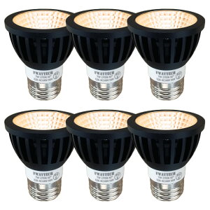 �y���������zFwaytech led �X�|�b�g e26 ������Ή� ���t�����vLED 7W LED�n���Q���d��60W�`75W���� �_�N�g���[��LED�X�|�b�g���C�g �����Ή� 6�Z�b�g (�d���F����(2700K), �{�̍� (�L�p60�x) E26��