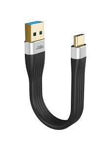 �y���������zUSB C A�P�[�u��, CableCreation �V���[�gUSB C to USB 3.0�P�[�u��3A�����[�d 56K���W�X�^�t��, 5Gbps�f�[�^�]��, MacBook, iPad Pro, Galaxy S20, SSD, Oculus Quest Link���ɓK�p, 0.12M/�u���b�N