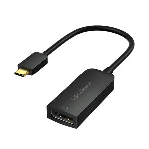 �y���������zUSB C DP �A�_�v�^, CableCreation USB Type C to DP �ϊ��A�_�v�^ 8K@30hz Galaxy S22 Ultra/iPhone 15/ iPhone 15Pro Max/Mac Mini 2018, MacBook Pro 2020, MacBook Air 2020, XPS 15/13�ȂǂɑΉ� �u���b�N
