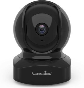 �y���������zWansview Q5�l�b�g���[�N�J���� 2K 300����f �x�C�r�[���j�^�[ 2.4GHzWi-Fi�ڑ� IP�J���� ���C�����X�����h�ƃJ���� �y�b�g�J���� �x�r�[�V�l�y�b�g����� ���̌��m �o�������� �Î��B