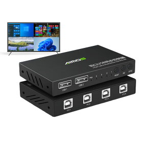 �y���������zUSB�ؑ֊�C�L�[�{�[�h�}�E�X�R���g���[�C �����R���g���[�� USB2.0 �ő�12Mbps 4�|�[�g Windows/linux/android/MAC�ȂǗp �����X�C�b�`���O�R���g���[��