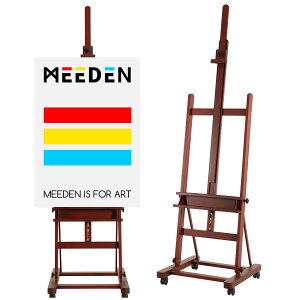 �y���������zMEEDEN �C�[�[�� �u�i�ؐ� ��^�C�[�[�� 190-370cm �p�x���� �ړ��\ �������[�\ ���u�g���C�t�� �ő�236cm�̒���L�����o�X��Ή� ��� ���萫���� H�^�t���[�� ��� �X�^���h �L