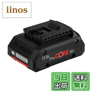 �y���������zBosch Professional(�{�b�V��) 18V4.0Ah���`�E���C�I���o�b�e���[ ProCORE18V4.0