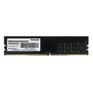 �y���������zPatriot Memory DDR4 2666MHz PC4-21300 8GB �f�X�N�g�b�v�p������ PSD48G266681