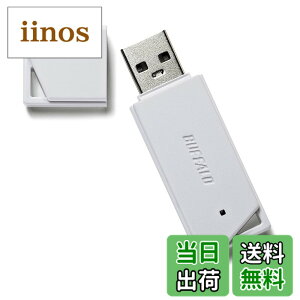 �y���������z�o�b�t�@���[ BUFFALO USB2.0 �ǂ�����USB�������[ 16GB �z���C�g RUF2-KR16GA-WH