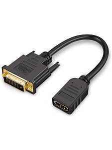 �y���������zDVI HDMI �ϊ��P�[�u��,CableCreation HDMI ���X-DVI-D(24+1) �I�X �o�����`�� DVI HDMI �ϊ� 1080P �����b�L PS4 PS3 Steam Deck�K�p �u���b�N 0.15m