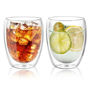 �y���������zQuiExact �_�u���E�H�[���O���X 350ml 2�Z�b�g �ۗ� �ۉ� �ϔM ��d �O���X �_�u���E�H�[�� �R�b�v ���I���Ȃ��O���X ��d�O���X �A�C�X�R�[�q�[ �O���X �}�O�J�b�v �K���X ��d�\