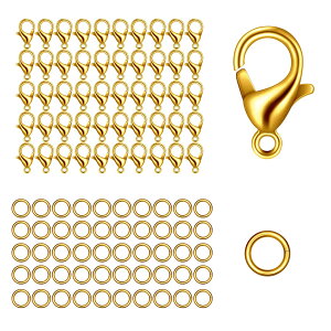 �y���������z�yBEAUTY PLAYER�z�J�j�J�� �p�[�c 10mm50�� �ۃJ��5mm100�� KC�S�[���h ���K�l�`�F�[�� �l�b�N���X �u���X���b�g �A���N���b�g ���� ���ߋ� �A�N�Z�T���[ DIY�ޗ� (10mmKC�S�[���h)