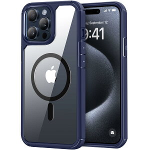 �y���������zTENDLIN iPhone 15 Pro Max �p�P�[�X MagSafe�Ή� ���^ ���ϖh�~ �ϏՌ� �Ή��A�C�t�H��15 Pro Max �J�o�[�i�u���[�j