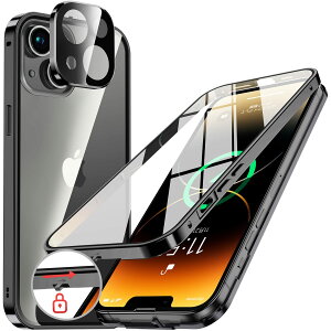 �y���������zNIANGUO�y���b�N�@�\�t���E�����|�b�v�A�b�v�{�^���z iPhone13 mini �p �P�[�X �N���A �y���ʋ����K���X�z 9H�d�x �y��̌^�����Y�ی�z �A�C�t�H��13�~�j �J�o�[ �A���~�o���p�[ ��