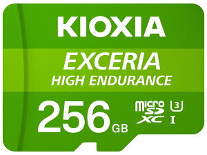 �y���������zKIOXIA(�L�I�N�V�A) �����Ń����� microSD 256GB ���ϋv �Ď��J�����E�h���C�u���R�[�_�[�Ή� UHS-I U3 V30 Class10 �ő�Ǐo���x100MB/s �����T�|�[�g���K�i ���[�J�[2�N KLMHA256G