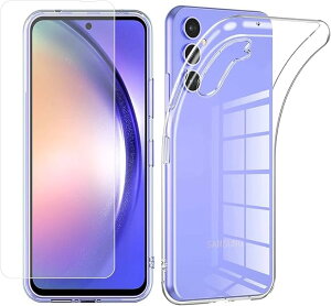 �y���������zJCJCLY �y1+1�Z�b�g�z Galaxy A54 5G �t�C���� + �P�[�X SC-53D SCG21 �K���X�t�B���� GalaxyA54 �ی�P�[�X �t�B���� �M�����N�V�[ a54 �J�o�[ �t�� �X�}�[�g �ی�t�B���� �J�o�[ �d�x9H ���{AG