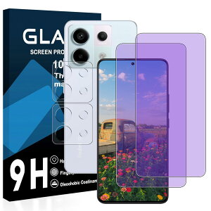 �y���������z�y2���u���[���C�g�J�b�g+2�������Y�t�B�����z�Ή� Redmi Note 13 Pro 5G �K���X�t�B���� ���Y���ɎqAGC�f�� Redmi Note 13 Pro �ی�t�B���� �y �ڂ̔��y�� �ڂɗD���� �u���[���C�g�J�b