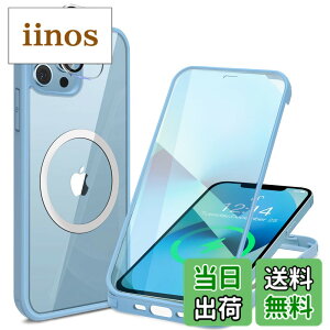 �y���������zHAUTRKBG iPhone 13 Mini �P�[�X �N���A ���ʋ����K���X 360°�S�ʕی� [MagSafe�Ή�] [�J�����t�C������] [�s�q�^�b�`] �}�O�Z�[�t ���C�����X�[�d�Ή� �ČRMIL�K�i�擾 �ϏՌ� �A�C�t�H