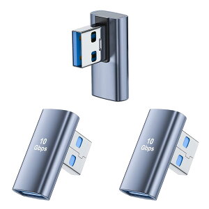 �y���������zUSB 3.1 Gen2 �A�_�v�^ L���^ 3�Z�b�g Suptopwxm USB L�� USB L�^ �^�C�vA �I�X ���X 10Gbps �����f�[�^�`���A�_�v�^ USB Type A L���^�ϊ��A�_�v�^ �����ϊ� ���^ �y�� (3�Z�b�g, �EL�^)