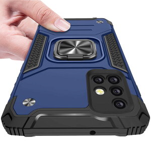 【送料無料】Galaxy A51 5G 用 ケース リング付き 耐衝撃 TPU クリア 薄型 軽量 SCG07 SC54A カバー スタンド機能 車載ホルダー対応 二重構造 指紋防止 全面保護 米軍MIL規格 スクラブ カメラ保護 擦り