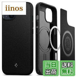 yzSpigen iPhone 13 P[X MagSafe ϏՌ ^ y 炳 ČRMILKi擾 Yی wh~ C菝h~ }bgdグ CX[dΉ }OEA[}[ ACS03546 (}bgEu