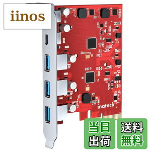 yzInateck PCIe USB 3.2 Gen 2J[hAш敝20 GbpsA3USB Type-A|[g2USB Type-C|[gAKU5211A