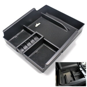 【送料無料】Wellvie アルファード/ヴェルファイア 30系 コンソール トレイ 収納BOX 滑り止めゴムマット付 センター ボックス 収納 カー用品 カーパーツ カスタムパーツ(1点セット)