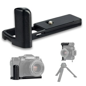 �y���������zJJC MHG-XT5 �O���b�v L�^�n���h�O���b�v Fuji X-T5 XT5 �J�����p �o�b�e���[�O���b�v �����B�e�\ �ꕔ�Ƒ��ʂ�1/4"-20�̃l�W �O�r���t���\ �d�r�������֗�