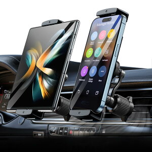 【送料無料】xuenair 車 タブレットホルダー 車のエアアウト車載スマホホルダー スマホホルダー 決して落ちない スマホホルダー 車 携帯スタンド 7〜12.9インチのデバイスに適していますiPhone