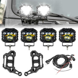 yzVancroser O[JLƓ*4 Cg ŒuPbg DTC[n[lXtX[c led tHOv [NCgƓ 12v 24v 3ʔX|bgCgLED[NCgO