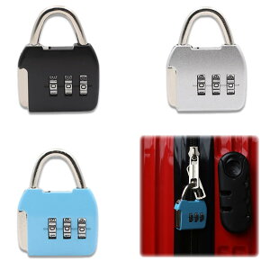 【送料無料】DELUXEFOX 南京錠 ダイヤル錠 3桁ダイヤル式 (2個セット) 小型 スーツケース バッグ用ロック 亜鉛合金 携帯型 盗難防止 防水 ダイヤル錠を使用した旅行用南京錠 オフィス 旅行 アウ