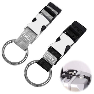 【送料無料】PAVIKE荷物用ストラップフック スーツケースフック ジャケットホルダー 旅行に便利なコート留めベルト携帯用トラベルアクセサリー、調節可能、紛失防止、軽量、機内持ち込み