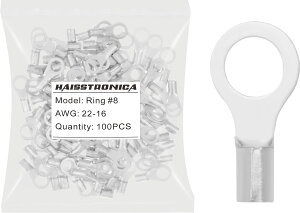 �y���������zhaisstronica 100�� #8�C���` (4.2mm) �������O�����[�q AWG 22-16 (0.32-1.31mm) ��≏�����R�l�N�^�p