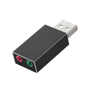 yz[LUYING] USBI[fBIϊA_v^ USB CzWbNϊA_v^ 3.5mm~jWbN hCo[sv wbhzE}CN[q PS4/MacBook/Mac Mini/iMac/Windows PCȂǑΉ ubN