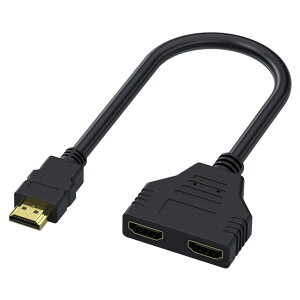 yz[LUYING] HDMIz 1 2o D݂2̃fBXvCɓo͉\ I[fBI1080p o ~[[h ڑȒP fire tv stickAHDTVADVDAPCȂǕLΉ 30CM